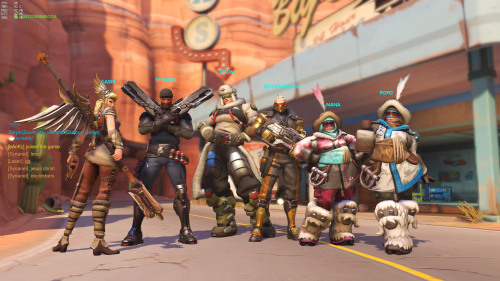 subterranean-lovesick-alien:  subterranean-lovesick-alien:  These two Meis are named Nana and Popo, have matching pink and blue skins, and only play Mei We actually won Three fucking times  I’m reblogging the ice climbers again 