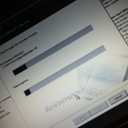 Damn Gonna Take A Minute To Restore This Laptop To Factory Settings. #Lame #Laptop