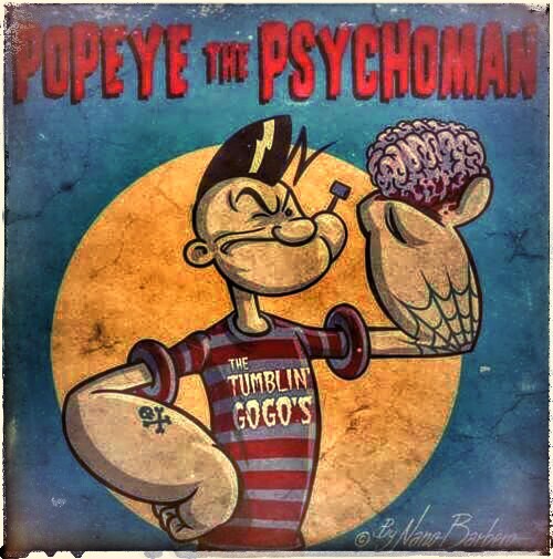 hotrodzandpinups:  folkvangrbound:  Some psychobilly and rockabilly art. .nicey nice