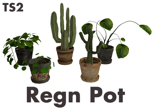 Homeroxana at SimPearls asked for conversion of my ts4 pots. I decided to use the textures on Pixelr