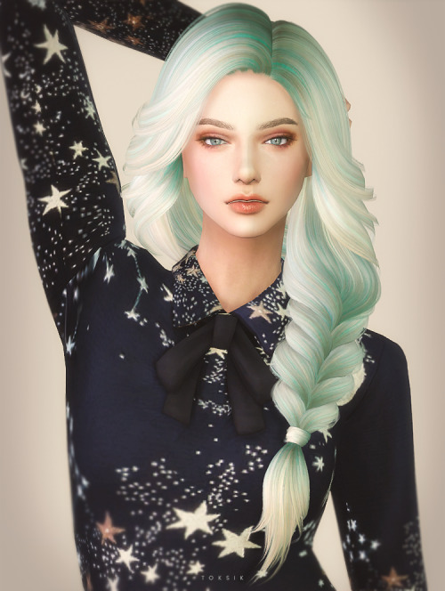 darkosims3:toksik:hair by darko / recolours [] dresses by rusty & beocreationsposes by fc 