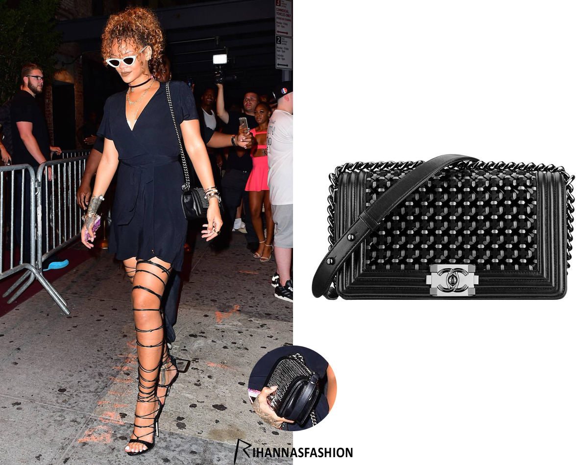 Rihanna's Fashion — At Travis Scott's concert, New York City, NY