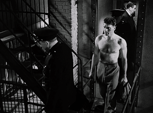 vietlad:BURT LANCASTER as William Earle “Bill” Saundersin KISS THE BLOOD OFF MY HANDS (1948) dir. No