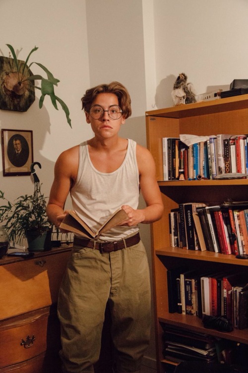 plantaestheticqueen:  Cole Sprouse dressed as Milo James Thatch from Atlantis: The Lost Empire 😍 