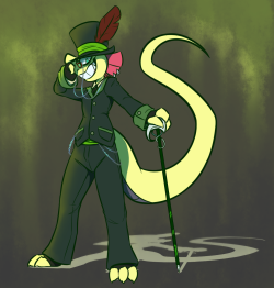 dragons-and-art:  Jake needs more fancy clothes 8V