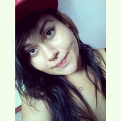 Olá pra quem ta gripada :c #doubleseptum #mybodymods #me #snapback #boatarde