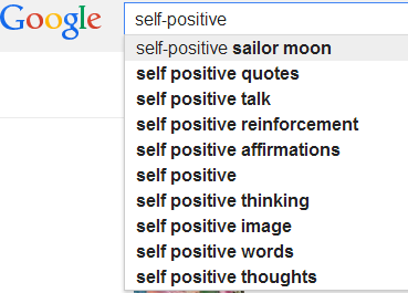 sailorscoutsays:  For some reason, Self-Positive Sailor Moon is now the first thing that comes up when you type in “Self-positive” into Google and even if I don’t get it, I love it and I can’t believe this is happening! (Don’t believe me about