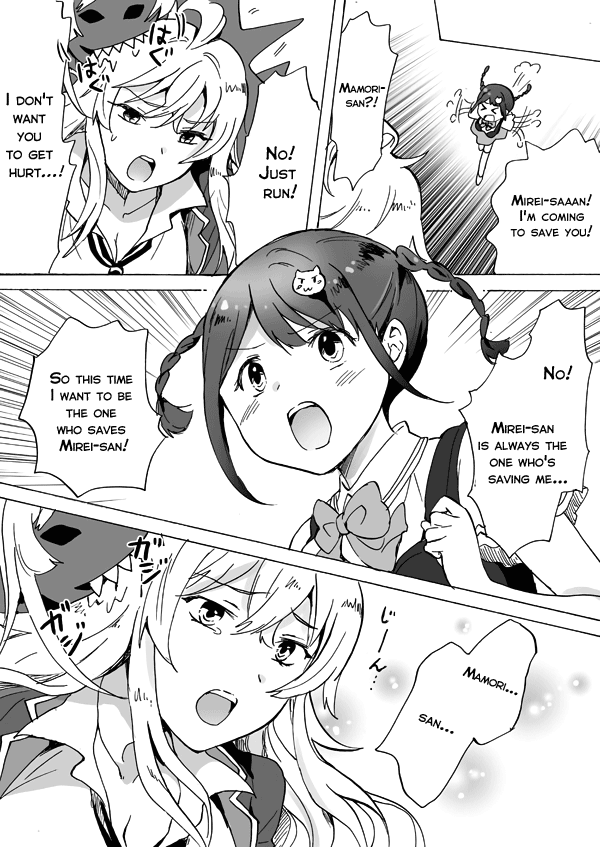 welcometotheyuriheaven: Valkyrie Drive mini-comics by Mira translated by Anonymous