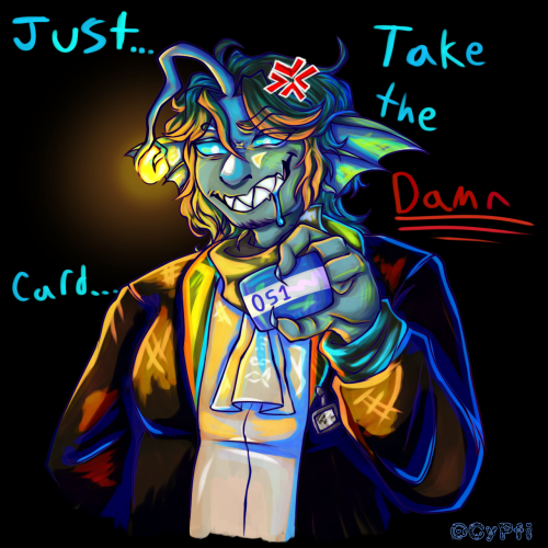 Just Take The DAMN Card