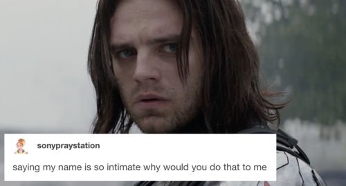 leashlessconfusion:Bucky Barnes + Tumblr Text Posts+ a Civil War Bonus: