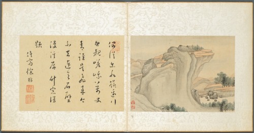 Album of Miscellaneous Subjects, Leaf 4, Fan Qi, 1600s, Cleveland Museum of Art: Chinese ArtLeaf 4 T