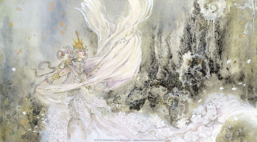 shadowscapes-stephlaw:“Shawls, Pins & Impossible Things”The White QueenAlice laughed. “There is 