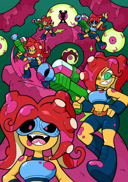 Shenanimation:  My Team Octoling Piece For The Turfwarzine! 