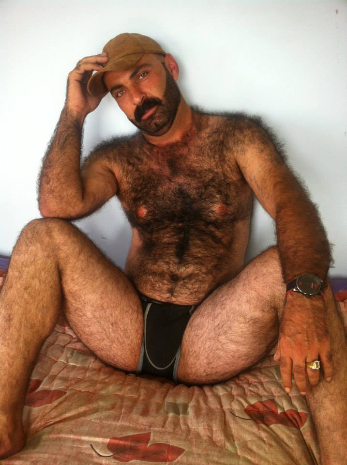 Hairy middle eastern men naked