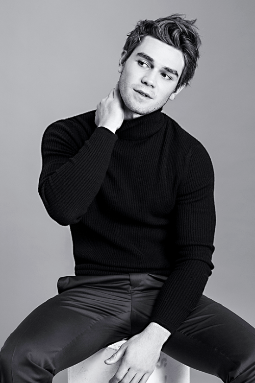 mancandykings:KJ Apa photographed by Kathryn Wirsing for Esquire (2017) **