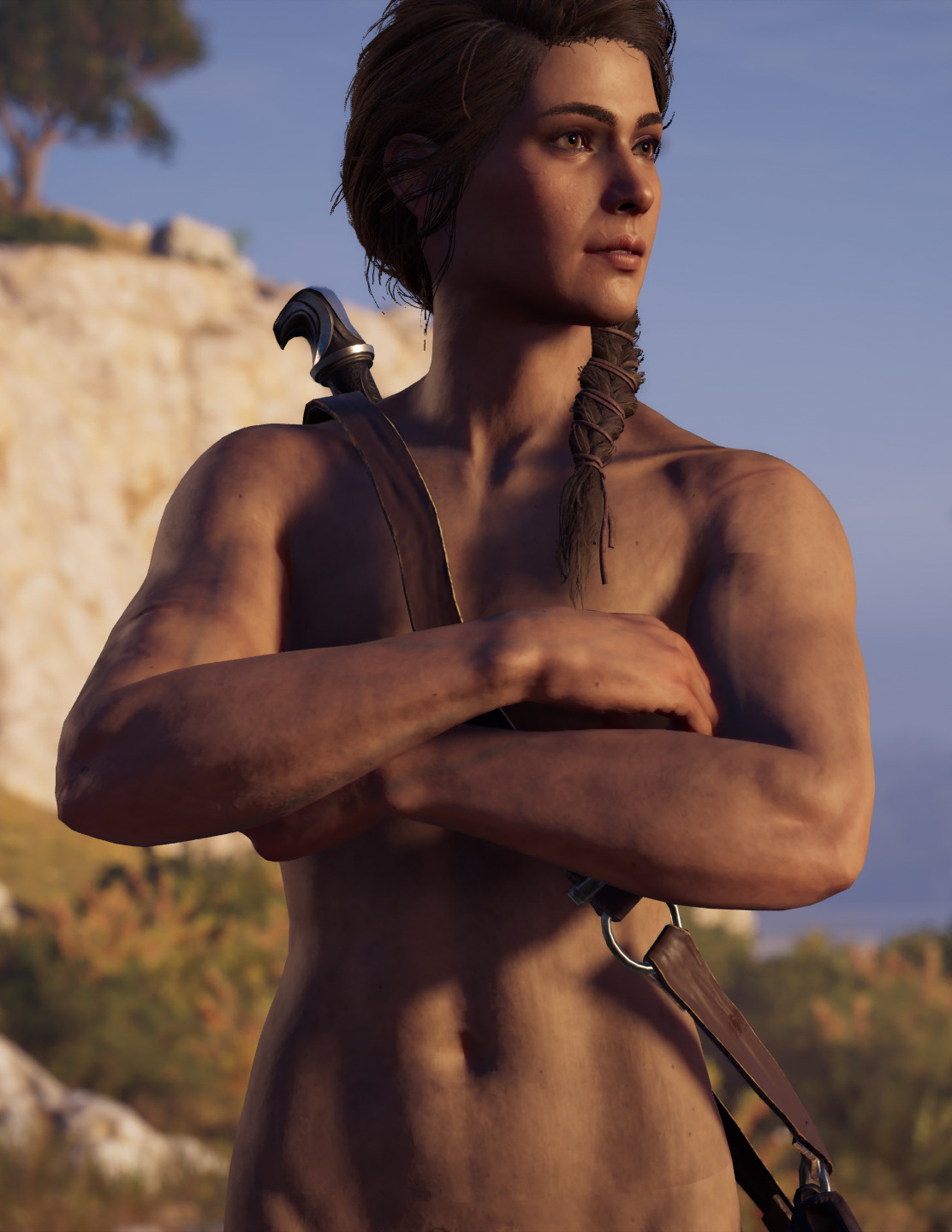 thekrazykomodo: inter230407art:  Assassin’s Creed Odyssey - Kassandra 🔞Inspired