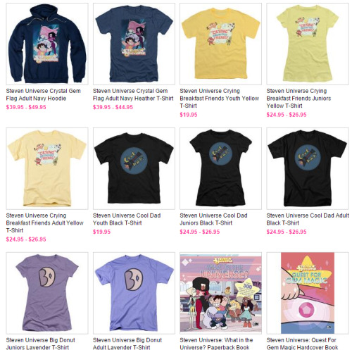 artemispanthar:The CNshop just added a bunch of new SU shirts