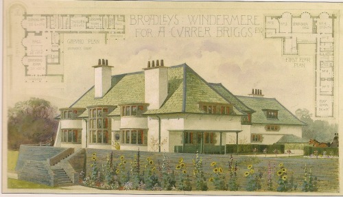 Charles Francis Voysey Broadleys house 1898