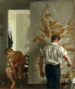 jugendstil:John Koch - After the Sitting, 1968