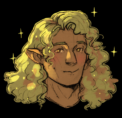 toastedbuckwheat:Mr Goldilocks being particularly Sparkly ✨✨✨