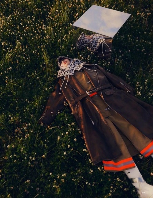 rafswerk:   “Space X” He Jing   by  James Brodribb   for Muse Magazine No. 50, A/W 2018 