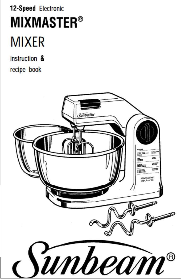 Sunbeam Mixers — Mass Made Soul