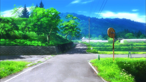 Some backgrounds from Non non Biyori: Repeat. The second season wasn’t a let down at all. If a