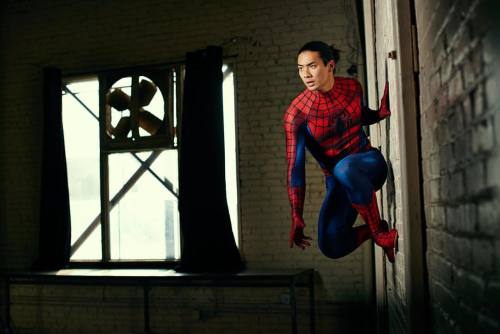 sponsoredbymelanin:Yoshi Sudarso as Yu Komori, Spider-Man of Earth 70019 10.27.15