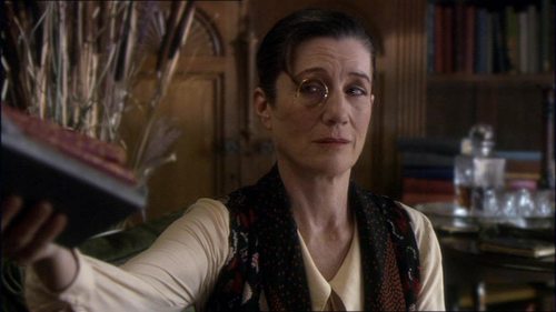 thewindysideofcare: Harriet Walter in Ballet Shoes. (For monocle purposes.)