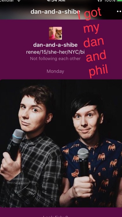 Got my dan and Phil in my inbox thx @dan-and-a-shibe