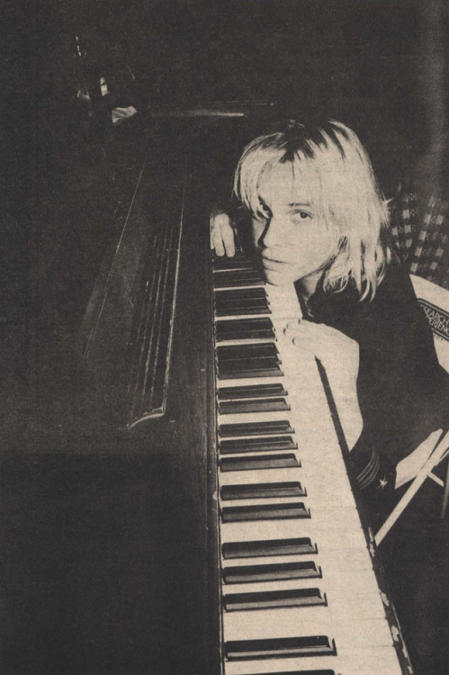 Jeffrey Lee Pierce - The Gun Club - NO Magazine 1984 - Photo David Arnoff
