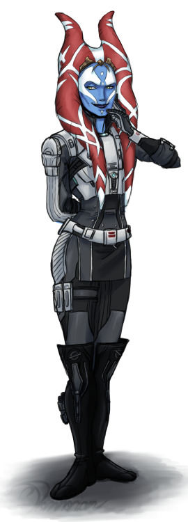 My character design for my Imperial Agent Sniper from SWTOR: Agent Wickay Zykas aka Agent Toxin.She’