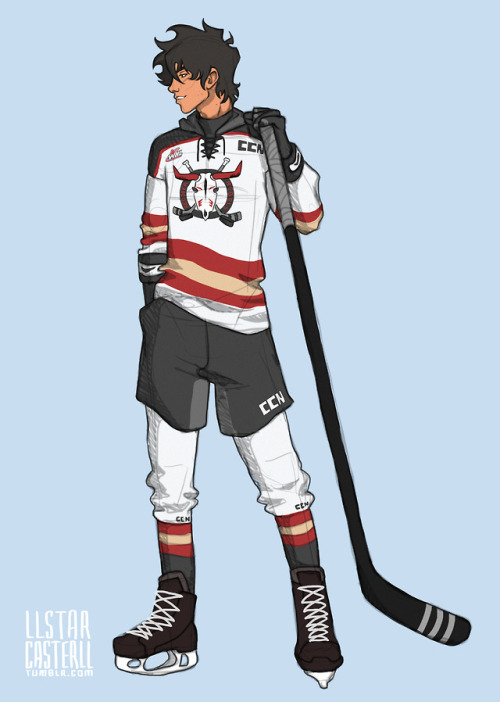 softspacesheith: llstarcasterll: Hockey player Keith! Commissions for @softspacesheith THIS IS PERFE