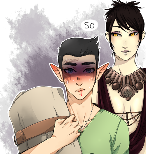 sassygaywardens:Morrigan: “Don’t worry, little man. You’re not alone. I do it too&