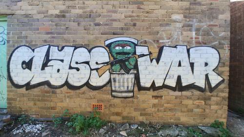 Oscar the Grouch, Class War graff in Sydney