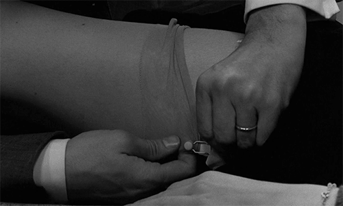 jacquesdemys:jacquesdemys:The Soft Skin (dir. FranÃ§ois Truffaut, 1964)