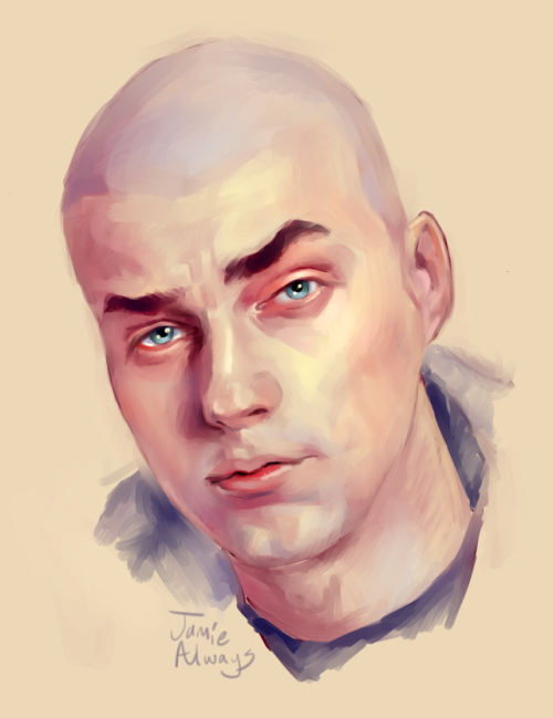 setheverman: jamiealways: Digital painting of @setheverman incredible. good. i look like i’m a