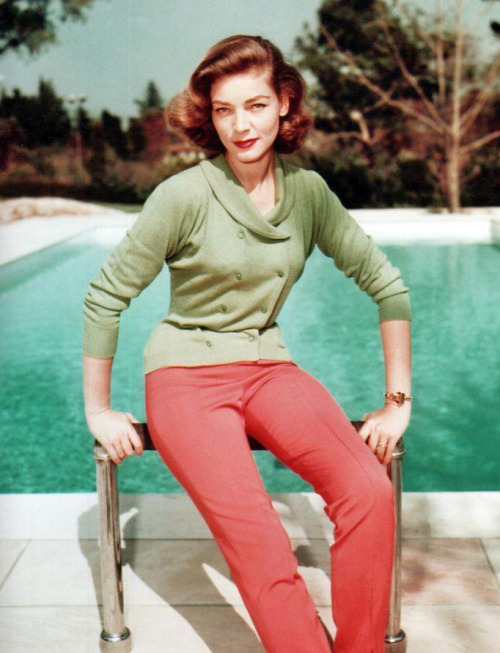 ritamarlowe: Lauren Bacall c. 1950s.