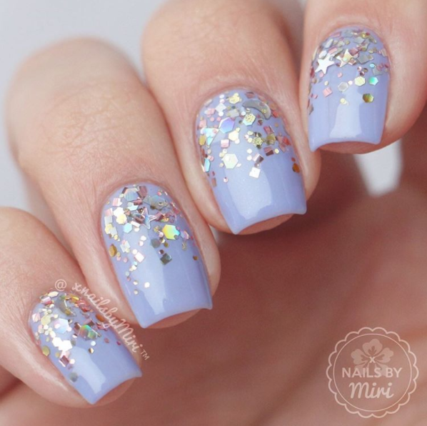nailpornography:  Glitter Gradient