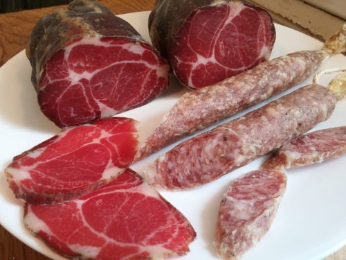 sexymeals:  Capocolla and Sopressa Salami Vincentino - first try at Salumi [OC] [4160x 3120]