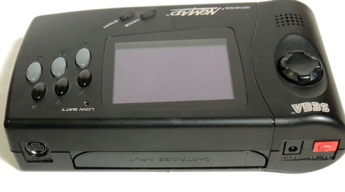 The Sega Nomad wasn’t exactly a thing of beauty but it was great to actually play Genesis games on t