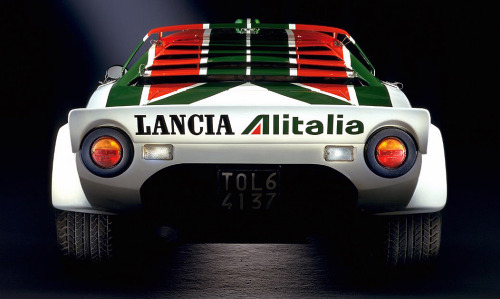 carsthatnevermadeit:  carsthatnevermadeit:  Lancia Stratos HF Group 4. When Lancia ceased production of the Stratos Â road car in 1974 it was not replacedÂ    this was the rally version