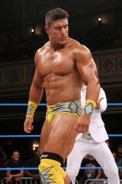 skyjane85:  Ethan Carter III (EC3) with RockStar Spud and Rhino  (taken from TNA’s website credit goes to them) gradosgirl ishipmcnozzo 