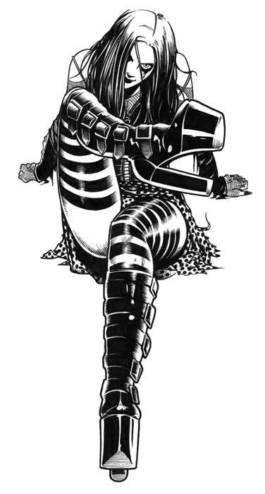 thornblackcinder:  The only woman who can beat Harley Quinn and live to tell the
