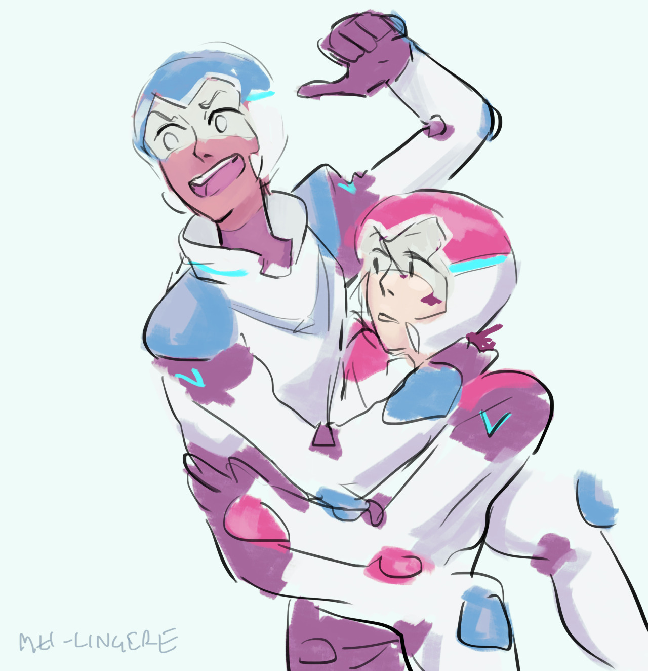 mei-lingere:   ‘i cradled you in my arms!’. doodles i ‘finished’ from last