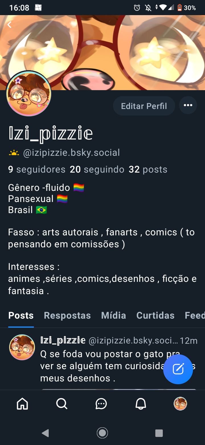 Algum Quer Me Seguir No Bluesky??