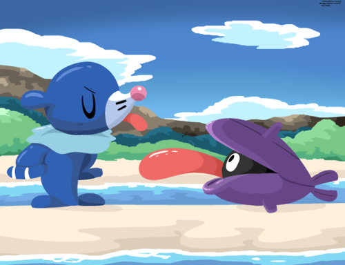 sleepysealion:He’s not doing it on purpose Popplio!