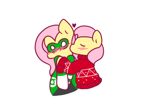 ask-friendlyshy:  I wasn’t gonna give out anymore kissies, but these ones made me smile. NO MORE KISSES! AS MUCH AS I’D LIKE TO, MY LIPS ARE IN DANGER OF SORENESS!  D'aww <3