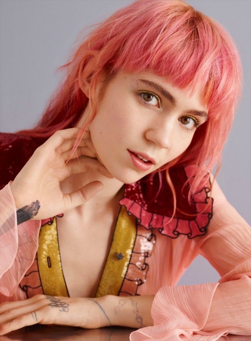 harder-than-you-think:  Grimes aka Claire Boucher for Teen Vogue, 2016. Photos by