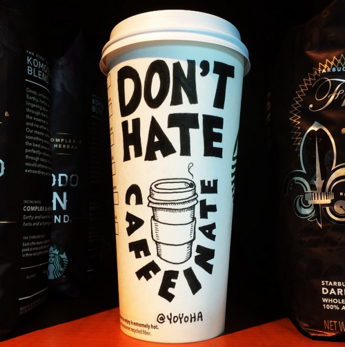 Cartoonist Josh Hara Draws on His Coffee Cup(s) Every Morning [more]Previously: How to Get 10% Off Y